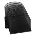Safco Organizer, Vertical, 8 Sections, Black 3258BL